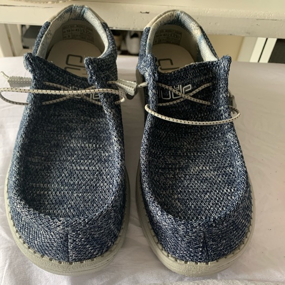 Mens Navy HeyDudes - Picture 6 of 6